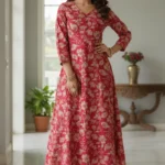 Deeksha Peacock Celegration Red Floral