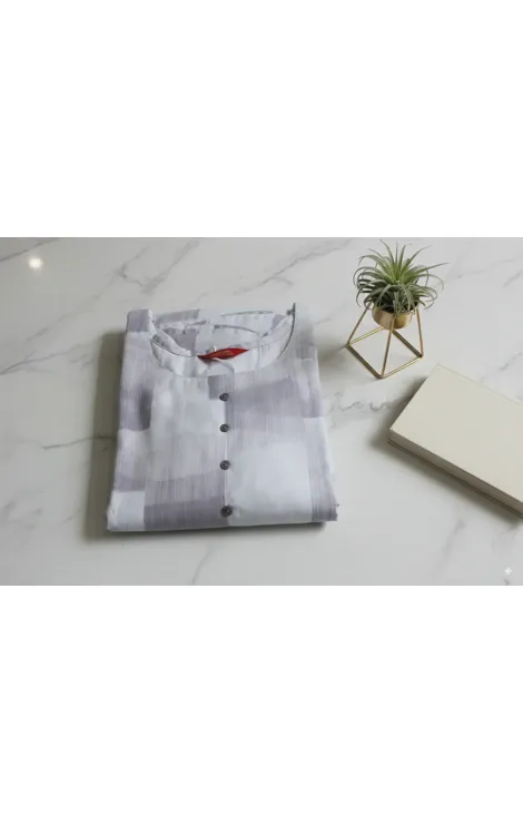 Deeksha Peacock Olive and white Checks - Image 4